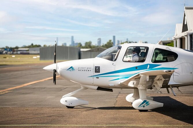 1 Hour Private Flight Tour with Paired Inflight Beer Tasting - Jumpinpin IPA over blue water