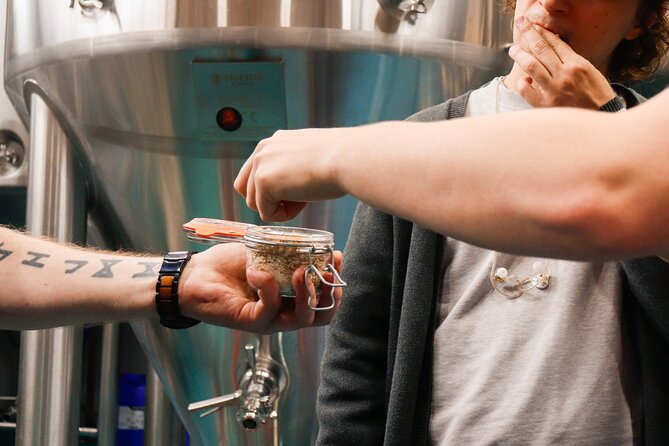 3 Locks Brewing Company Tour and Tasting Experience in Camden - A short break separates tasting from brewing