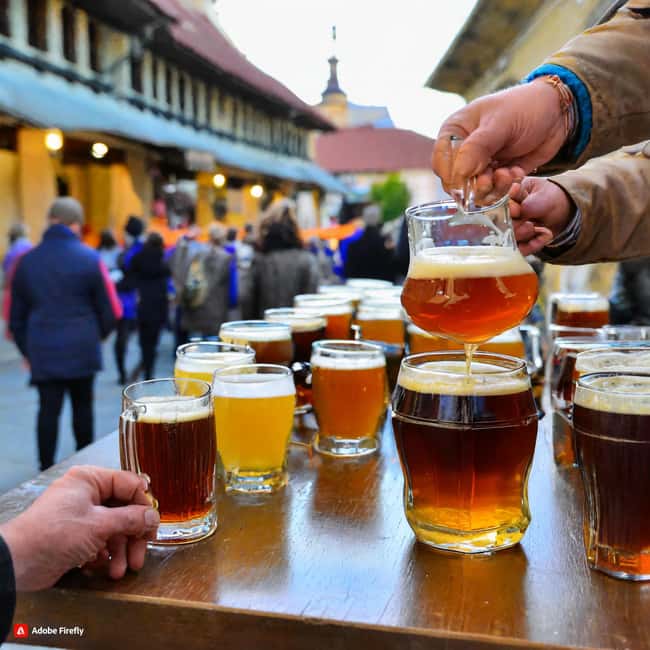 4 Craft Premium Beers Tasting with the Brewer - Learning how craft beer is made