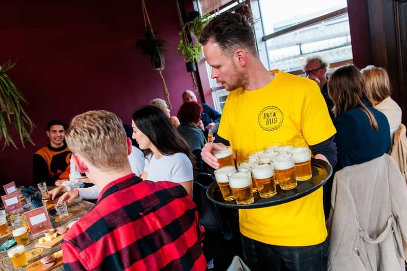 Amsterdam: Guided Craft Beer Tasting with cheese and snacks - Five moments to expect during the hour
