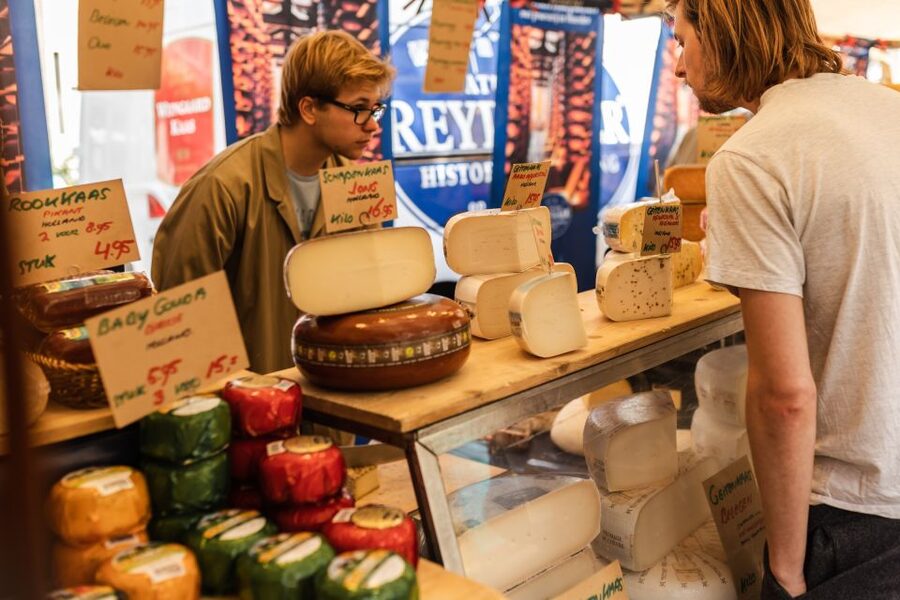 Amsterdam: Private Cheese and Beer Tour - A Dutch bar and two local beers