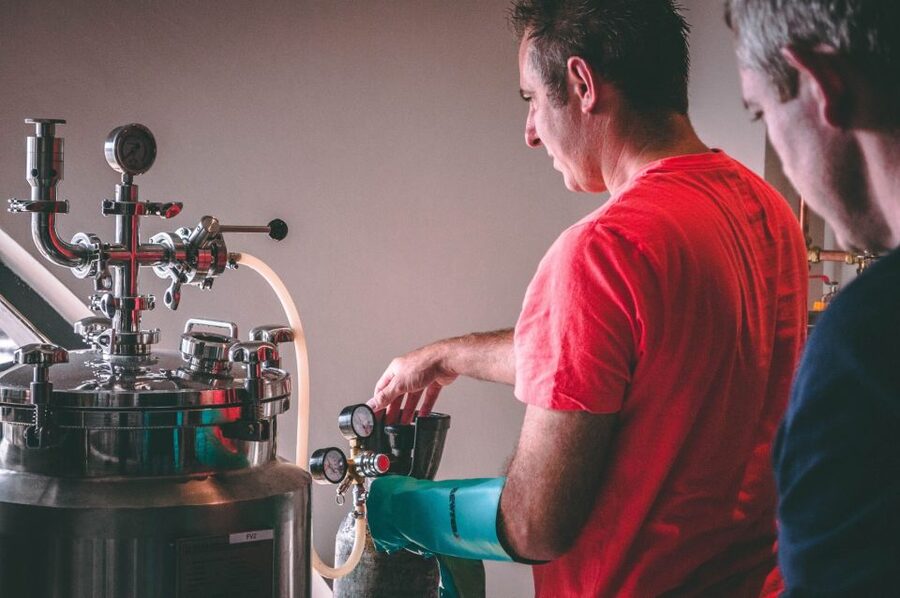 Athlone: Dead Centre Brewing Tour and Craft Beer Tasting - Seeing brewing and fermentation in action