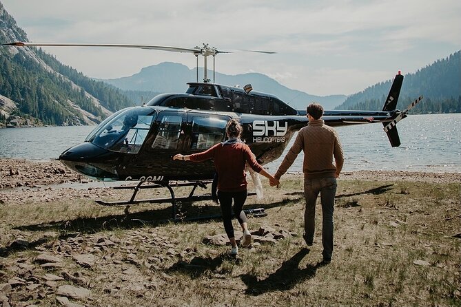 Backcountry Beer Tasting Heli-Tour & Landing (Depart SKY Hangar) - A mountain beer flight with a view