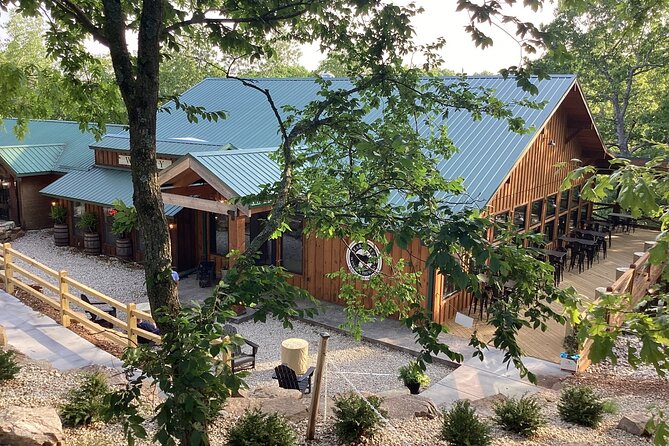Bear Creek Winery and Brewery history, tasting, with lunch tour - Walking Through the Water Garden and Chapels