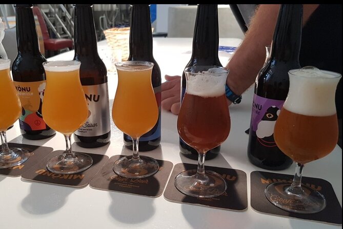 Beer Tasting at Mykonos Brewing Company - A Small Group Makes the Hour More Useful