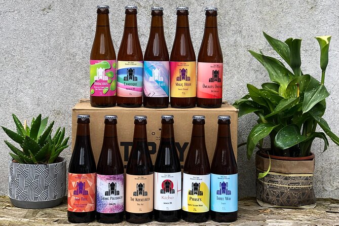 Beer tasting in a Brussels Micro Brewery and Distillery - The two-beer tasting