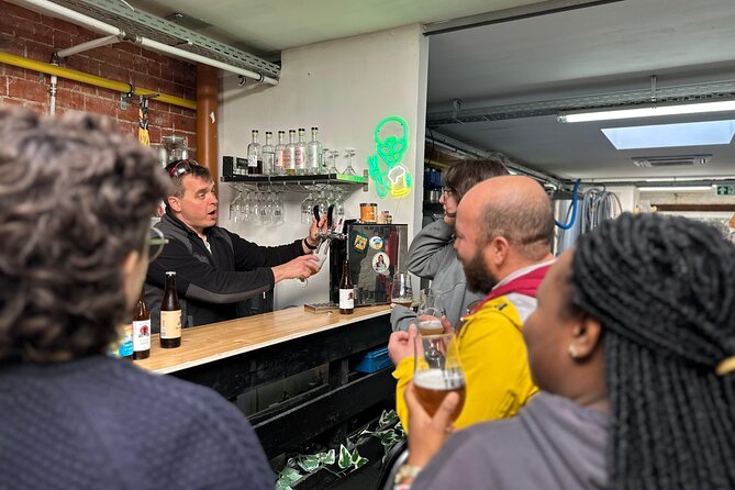 Beer tasting in a Brussels Micro Brewery and Distillery - Beyond beer: the distillery and tap room