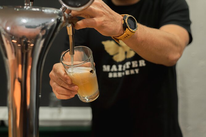 BEER WAY Kamnik Craft Brewery Visit & Tastings - Tasting General Maister and the brewery lineup