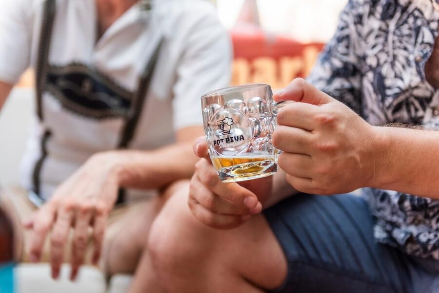 BEER WAY Ljubljana: Boat & Craft Beer Tasting Tour - A floating terrace through central Ljubljana