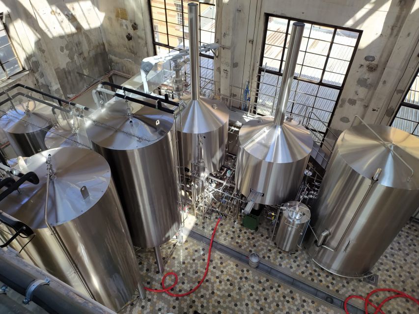 Berlin: Vagabund Brauerei Beer Tasting & Guided Brewery Tour - Learning how to taste five different beers