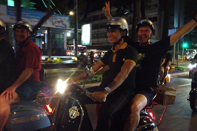 Bia & Bites - Saigon Craft Beer on Vintage Vespa with Dinner - Stop four in District 1: three final drinks and the rooftop finish