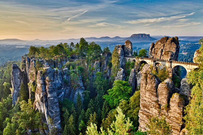 Bohemian Switzerland From Prague with Brewery Tour & Beer Tasting - Tisa Rocks and the Narnia setting