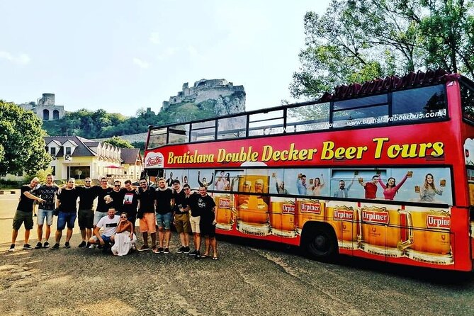 Bratislava Double Decker Beer Tour - A beer bus with a Bratislava view