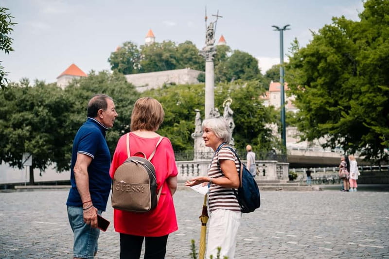 Bratislava: Private Walking Tour with Optional Beer Tasting - Roland Fountain and the old coronation city