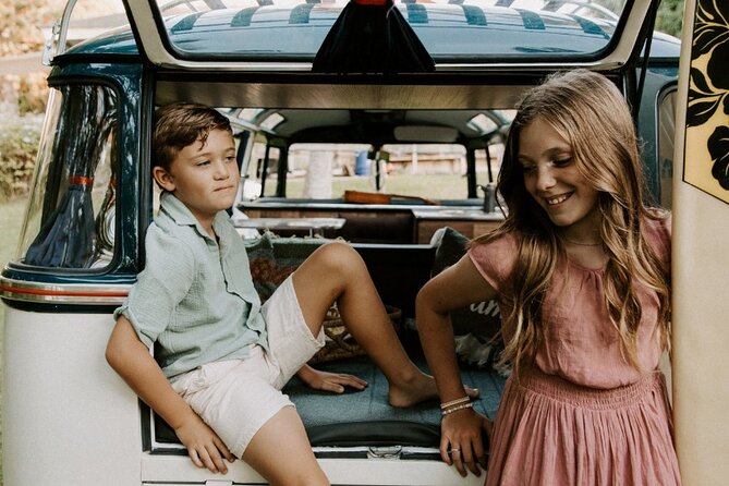 Brewery and Beach Cruise in a Vintage VW Bus - Who will enjoy this Maui outing most