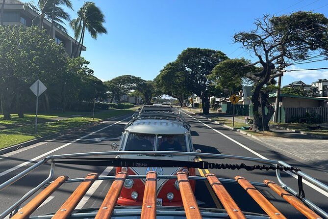Brewery and Beach Cruise in a Vintage VW Bus - Timing, weather, and cancellation details
