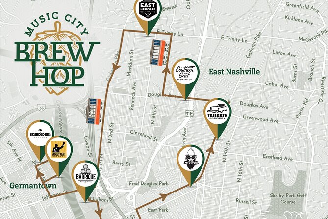 Brewery Hop-On Hop-Off Trolley Tour of Nashville - Stop 1: Honeytree Meadery