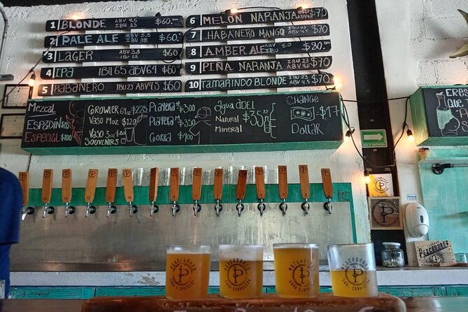 Brewery Tour / Craft Beer Tasting Cancun Mexico - Snacks, water, and the question of lunch