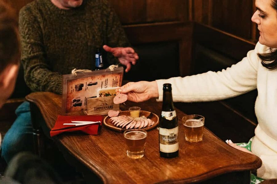 Brussels: Beer Tour with 6 Beers and 3 Chocolate Tastings - Chocolate, cheese, fries, and the logic of pairing
