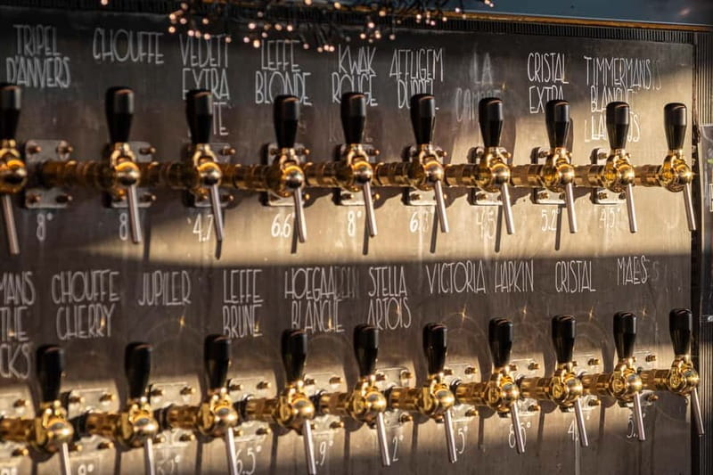 Brussels: The Belgian Beer World Experience & Beer Tasting - The Beerlab Skybar and the best city view