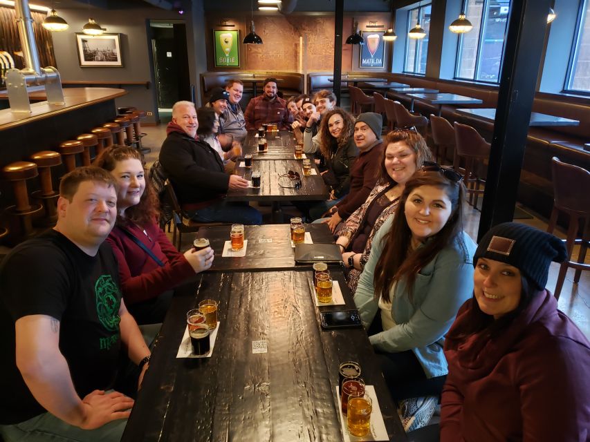 Chicago: Craft Brewery Tour by Barrel Bus - Burning Bush and Great Central: Comfortable Tasting Rooms