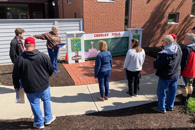 Cincinnati Ballparks & Breweries Bus Tour - Crosley Field: a former home of the Reds