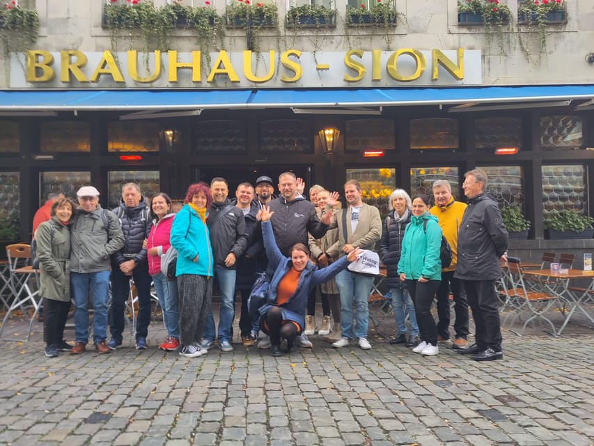 Cologne: Old Town Walking Tour inkl Brewery Visit - Starting beneath Cologne Cathedral