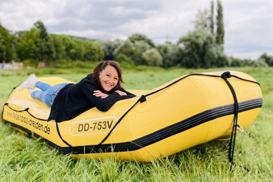 Dresden: Private Inflatable Boat Tour with Beer Garden Stop - Starting at Körnerplatz and Körnergarten