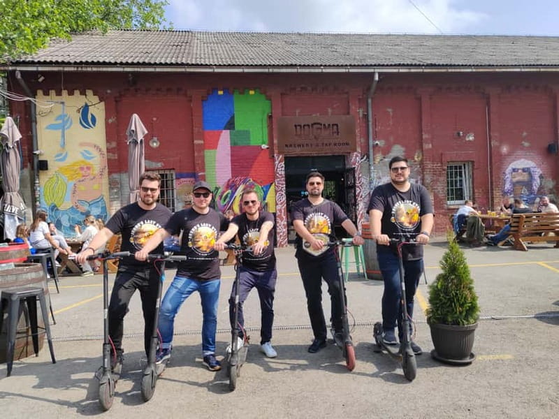 E Scooter Craft Beer and Breweries tour - Who Will Enjoy This Most?