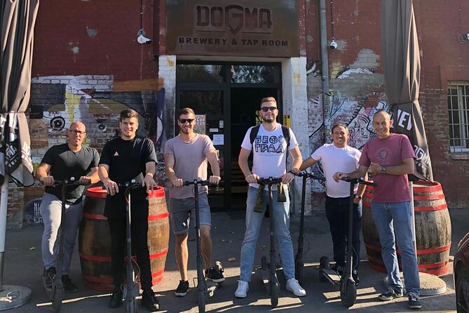 E-Scooter CRAFT BEER and BREWERY Tour - Gvint Brewery: a local microbrewery start