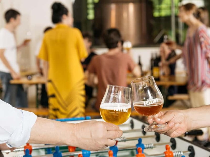 Follina: Visit to a craft brewery, 3 beers and local specialities ITA - Inside the production workshop