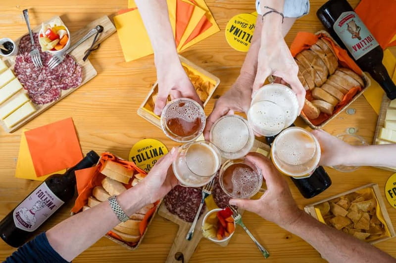 Follina: Visit to a craft brewery, 3 beers and local specialities ITA - The gift and brewery shop discount