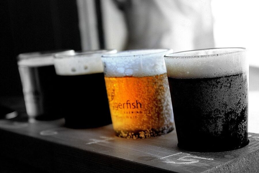 Gdansk: Polish Beer Tasting Tour - The third venue: four craft beers at a traditional brewery