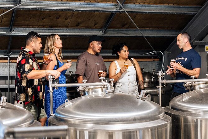 Heke Brewery and Distillery Tour in Waiheke Island with samples - Price and what you receive for $24.82