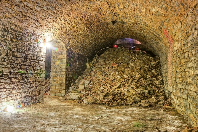 Hidden Brewery Caverns Tour in Cincinnati with Beer Tasting - The closed Jackson Brewery tunnels at 204 West McMicken Avenue