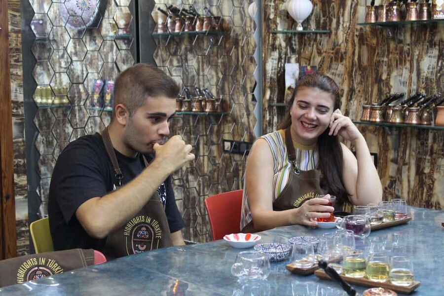 Istanbul: World Teas & Turkish Tea Brewing, Tasting Workshop - The personal blend gives the workshop a useful finish