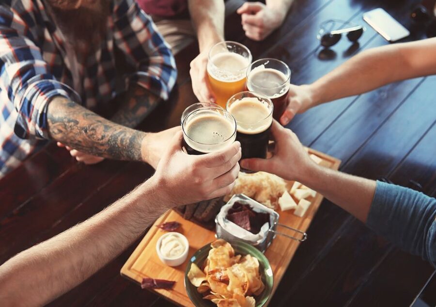 Krakow: Guided Craft Beer Tour - First pub: learning why Pilsner travels so well