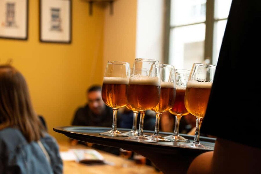 Lille: Scavenger hunt and beer tasting in Old Lille - The four 12.5 cl tastings