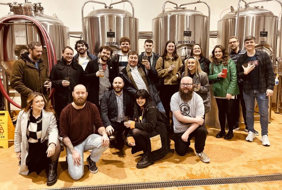 Liverpool: Brewery Bus Tour with 12 Beer and Pizza - The Food Stop and What to Expect