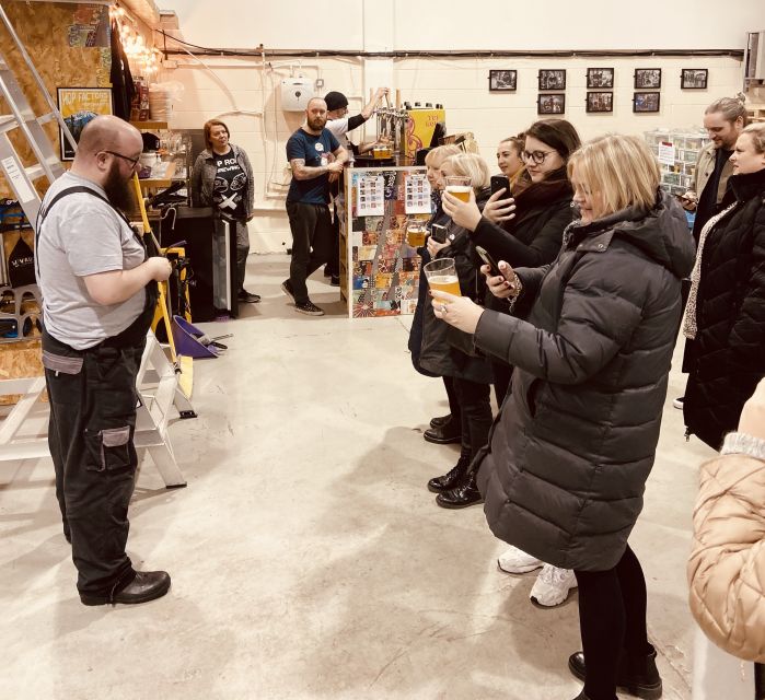Liverpool: Brewery Bus Tour with 12 Beer and Pizza - Group Size, Age Rules, and Practical Details