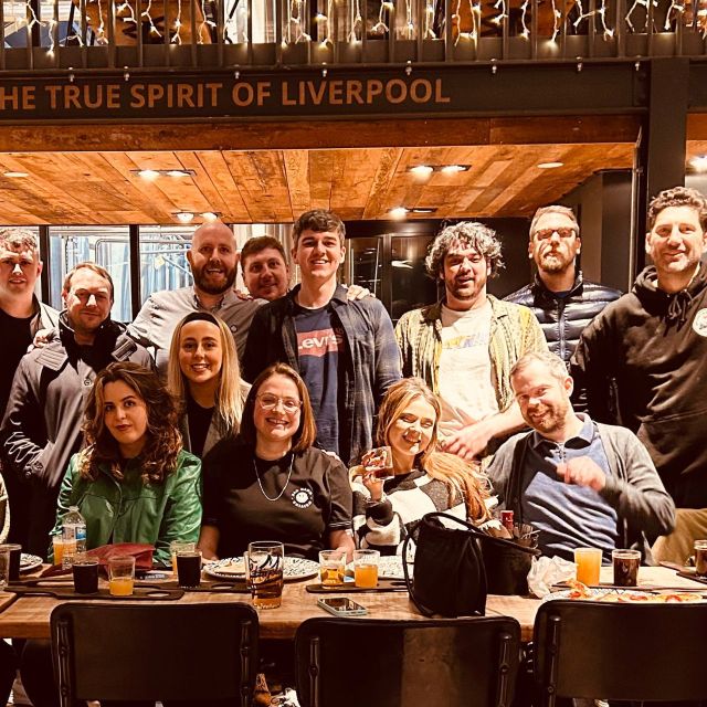 Liverpool: Brewery Bus Tour with 12 Beer and Pizza - Four Hours Across Liverpool and Beyond