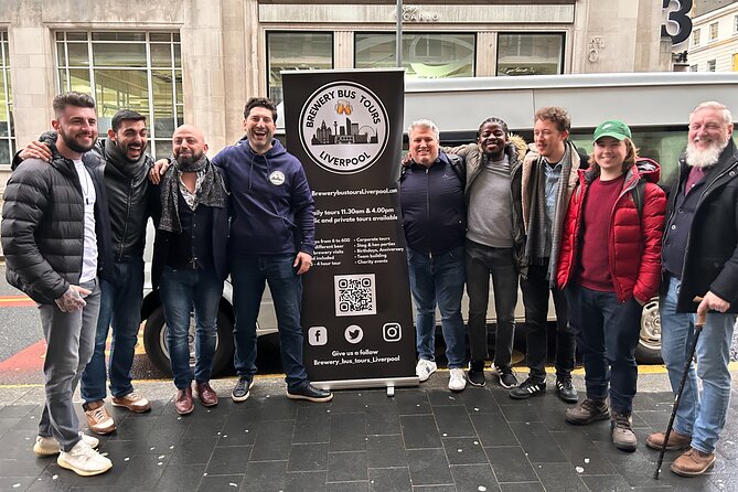 Liverpool's Brewery Bus Tour– 4 Breweries, 12 x Craft Beer & Food - Meeting Darren at The Shankly Hotel
