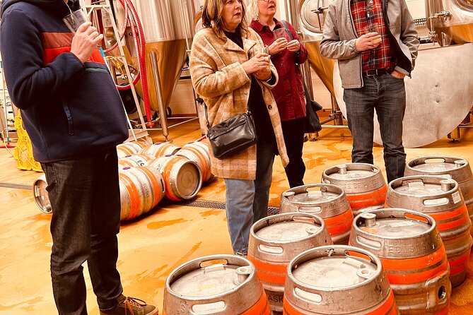 Liverpool's Brewery Bus Tour– 4 Breweries, 12 x Craft Beer & Food - Food is practical, not just a bonus