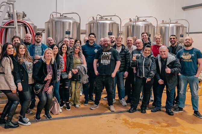 Liverpool's Brewery Bus Tour– 4 Breweries, 12 x Craft Beer & Food - Booking, cancellation, and practical details