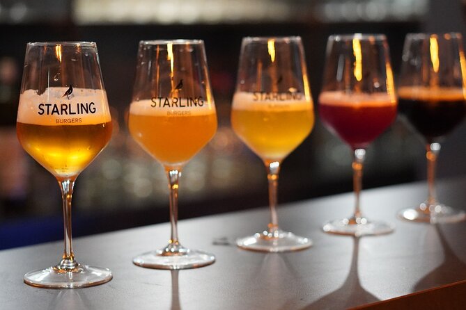 Local Craft Beer Tasting in Strasbourg - Five 12.5-centiliter pours, five different styles