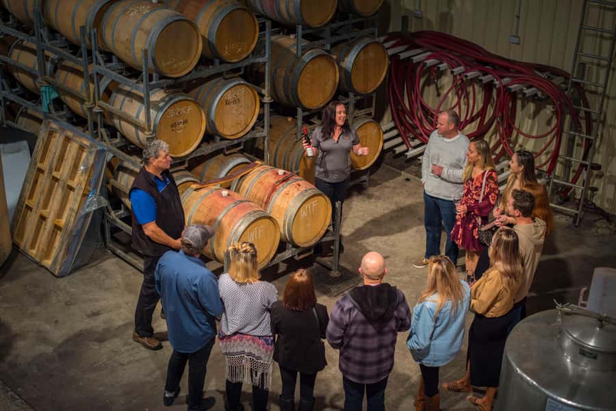 Margaret River: Winery Tour with Lunch and Brewery Visit - Pickup around Margaret River