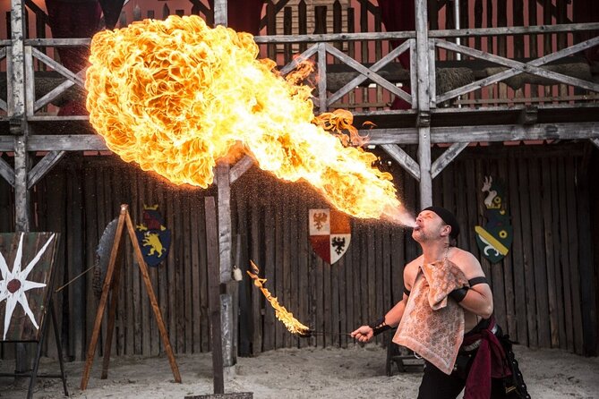 Medieval Dinner Show Castle and Brewery Tour with Hotel pick up - Key points to know before booking
