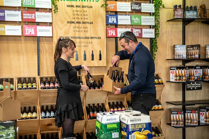 Monteith's Brewery Tour - The restaurant and bar make the visit easier
