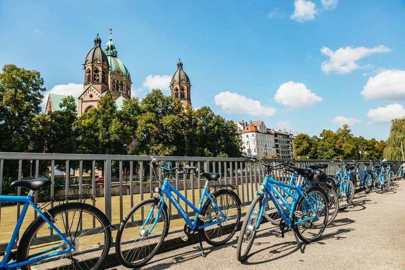 Munich: Guided City Tour by Bike with Beer Garden Stop - Angel of Peace, Isartor, and the ride back
