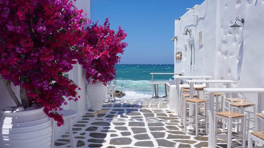 Mykonos Town & Brewery:2-Hour Walking Tour with Beer Tasting - Mykonos Windmills and the classic view